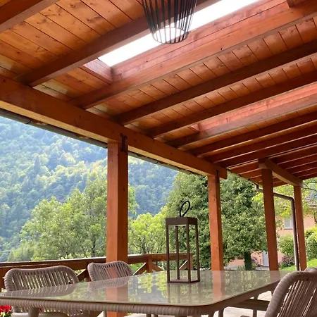 Fabe Con Jacuzzi Vista Montagna Appartamento Piazza Brembana