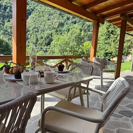 Fabe Con Jacuzzi Vista Montagna Lägenhet *